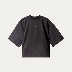 NWT Yeezy Gap Black Logo No Seam Tee